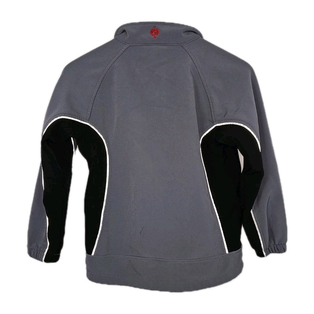 EK11259 Kinder Softshell Jacke von Engelbert Strauss, Grau, Gr. 134/1402