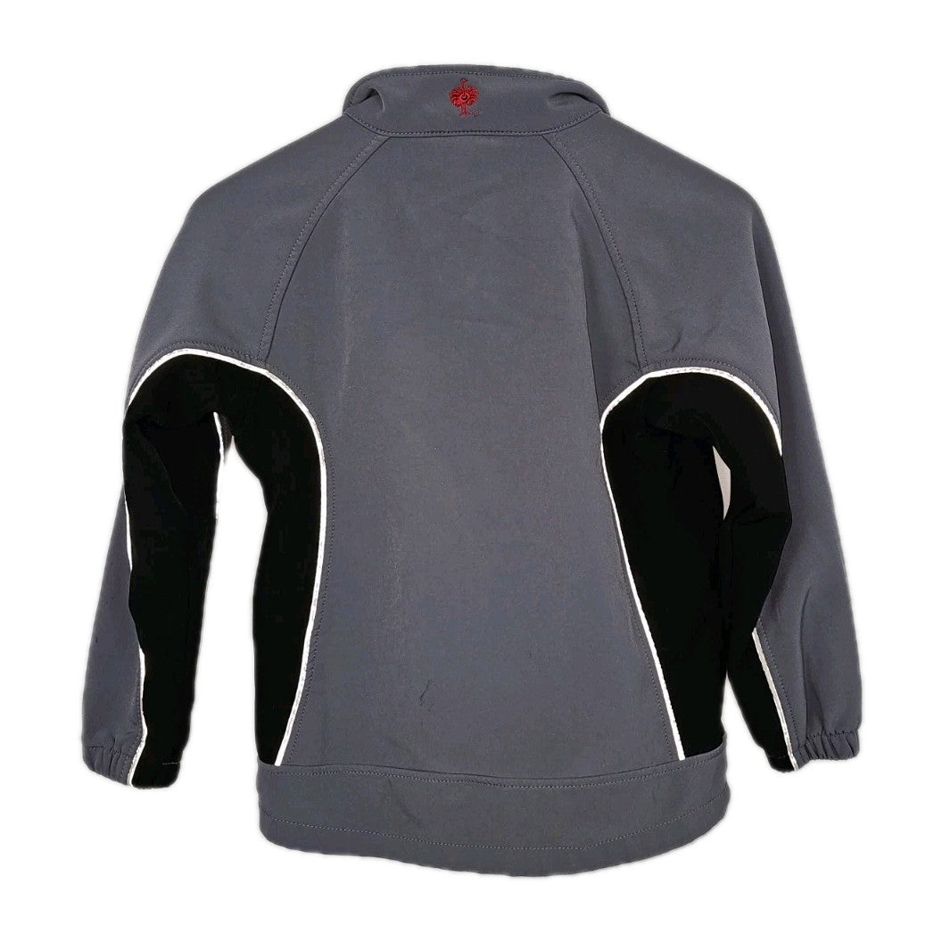 EK11259 Kinder Softshell Jacke von Engelbert Strauss, Grau, Gr. 134/1402