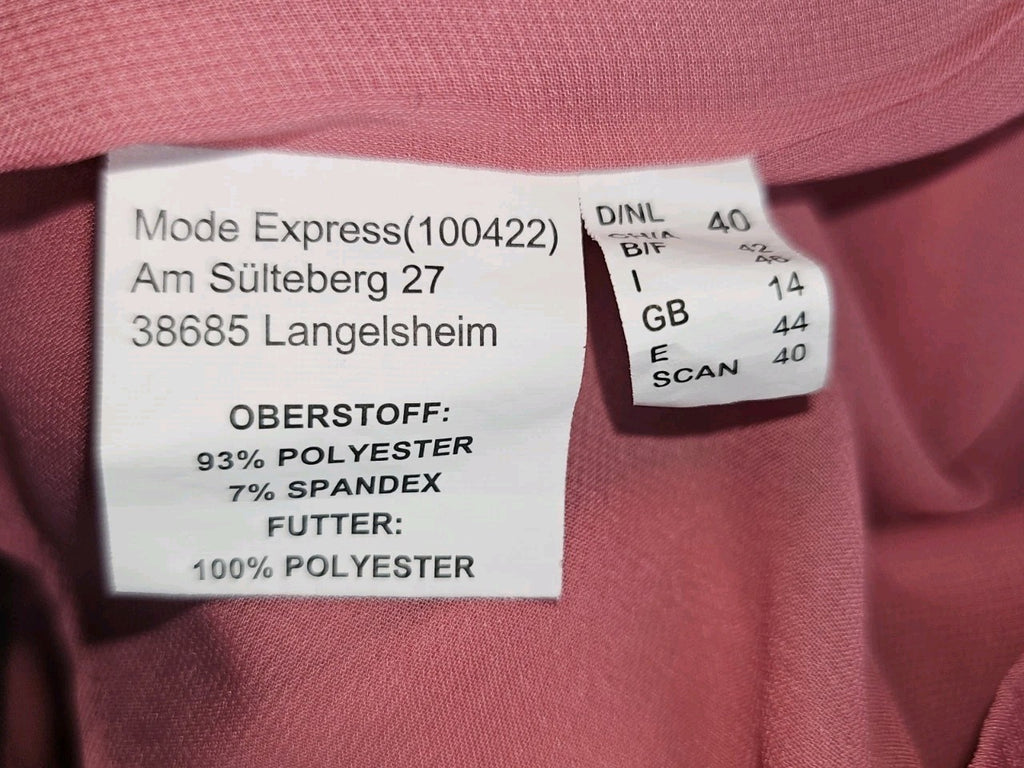EK9980 Damen Trägershirt von Estelle Jolie, rosa, Gr.404