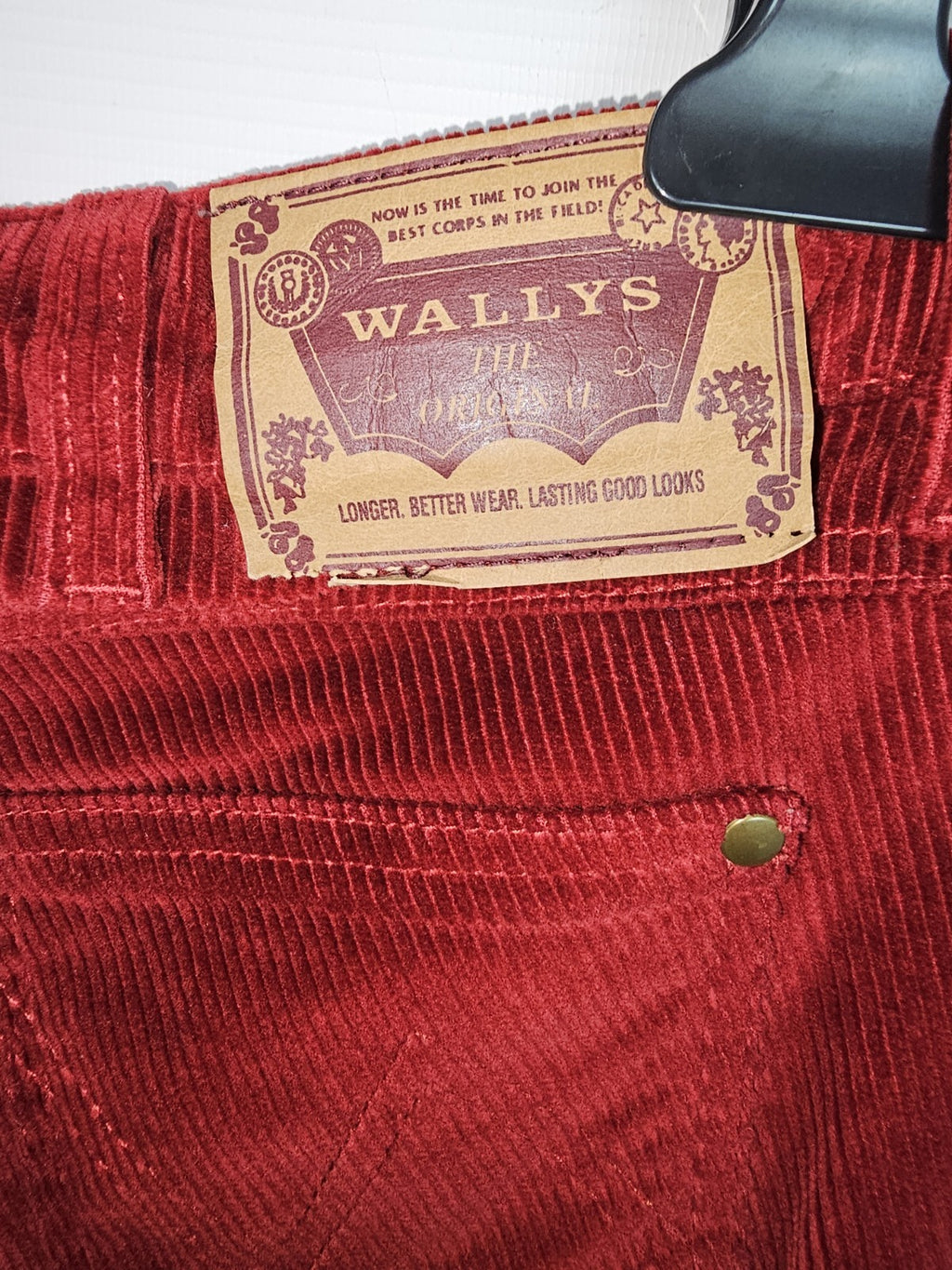 EK8174 Damen Jeans von Wallys, Rot, Gr. W28 L342