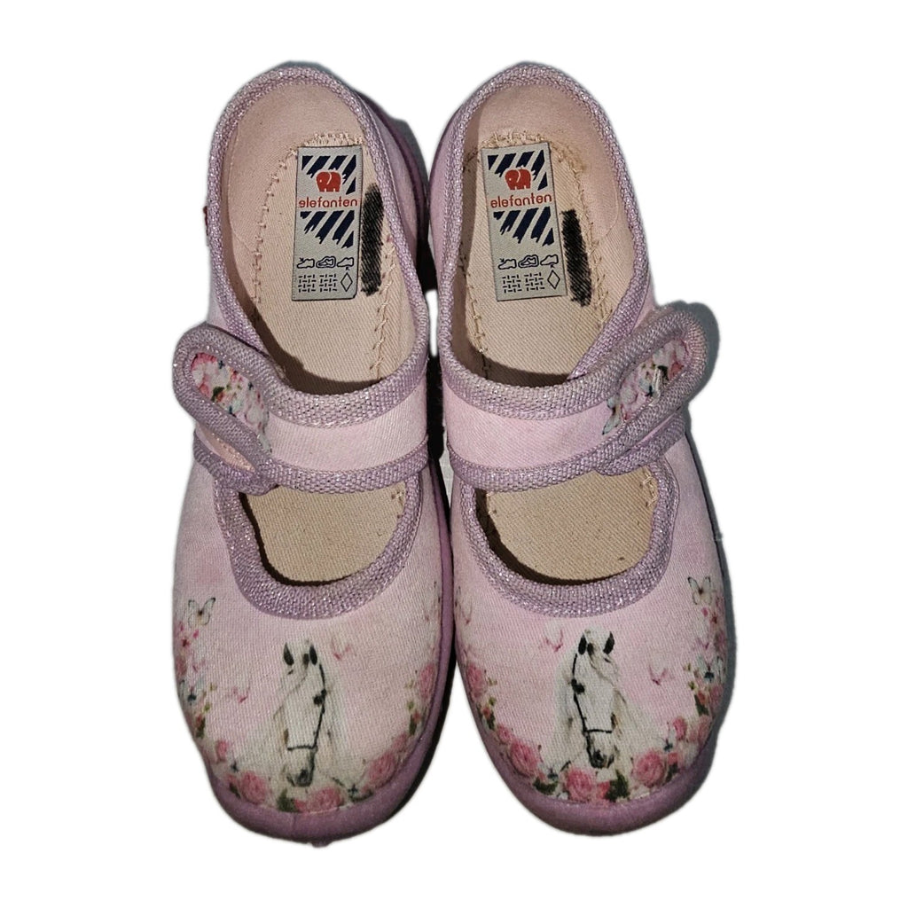 ES914 Mädchen Hausschuhe von Elefanten, rosa, Gr.251
