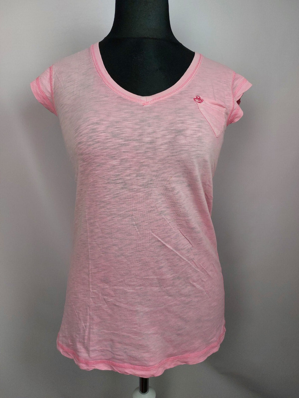 EK4836 Damen T-Shirt von Garcia, rosa, Gr. L (fällt kleiner aus)0