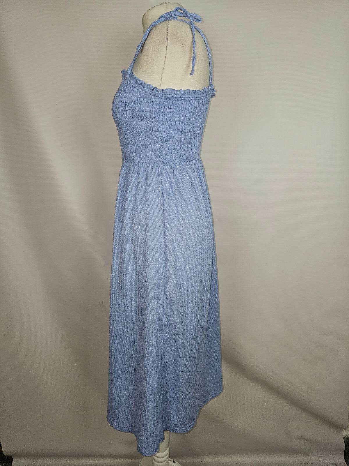 EK6524 Damen Kleid von Divided H&M, blau, Gr.S2