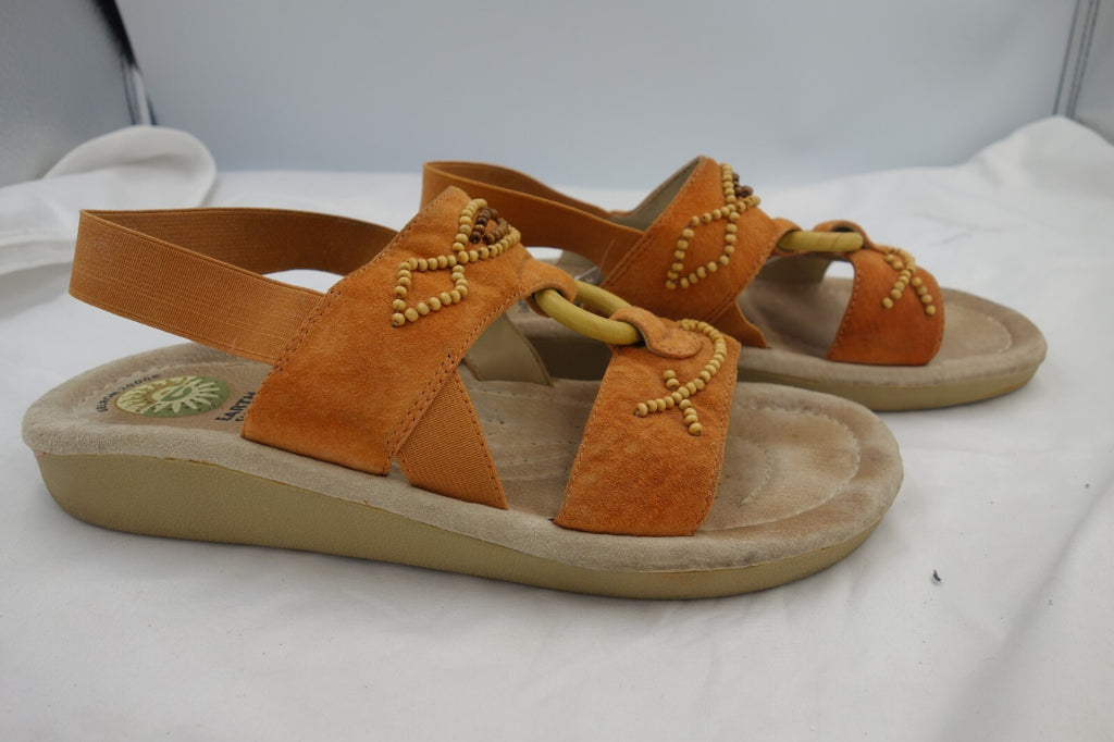 ES0567 Damen Sandalen von Earthshoe, orange, Gr. 82