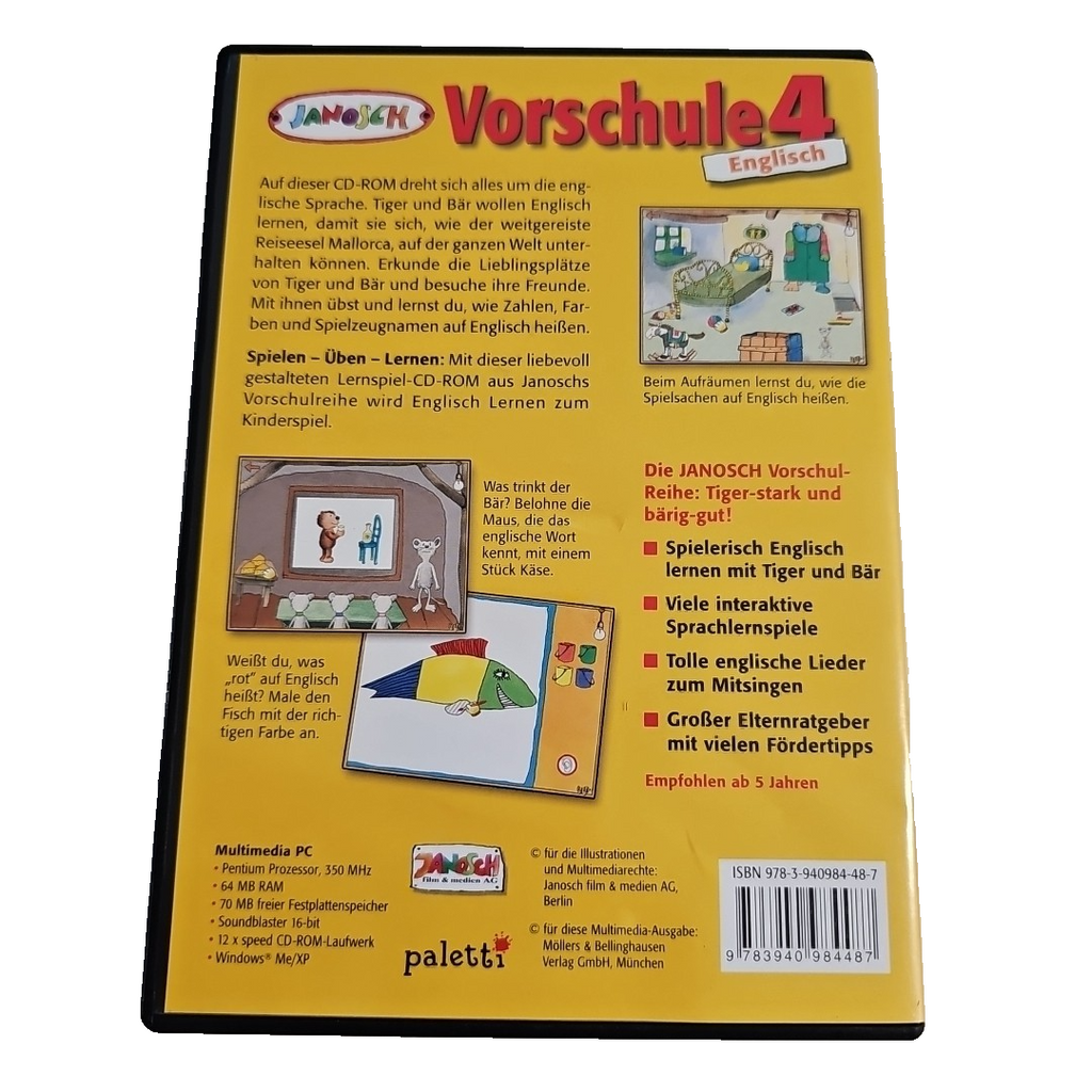 EB2954 Janosch Vorschule 4 - Englisch2