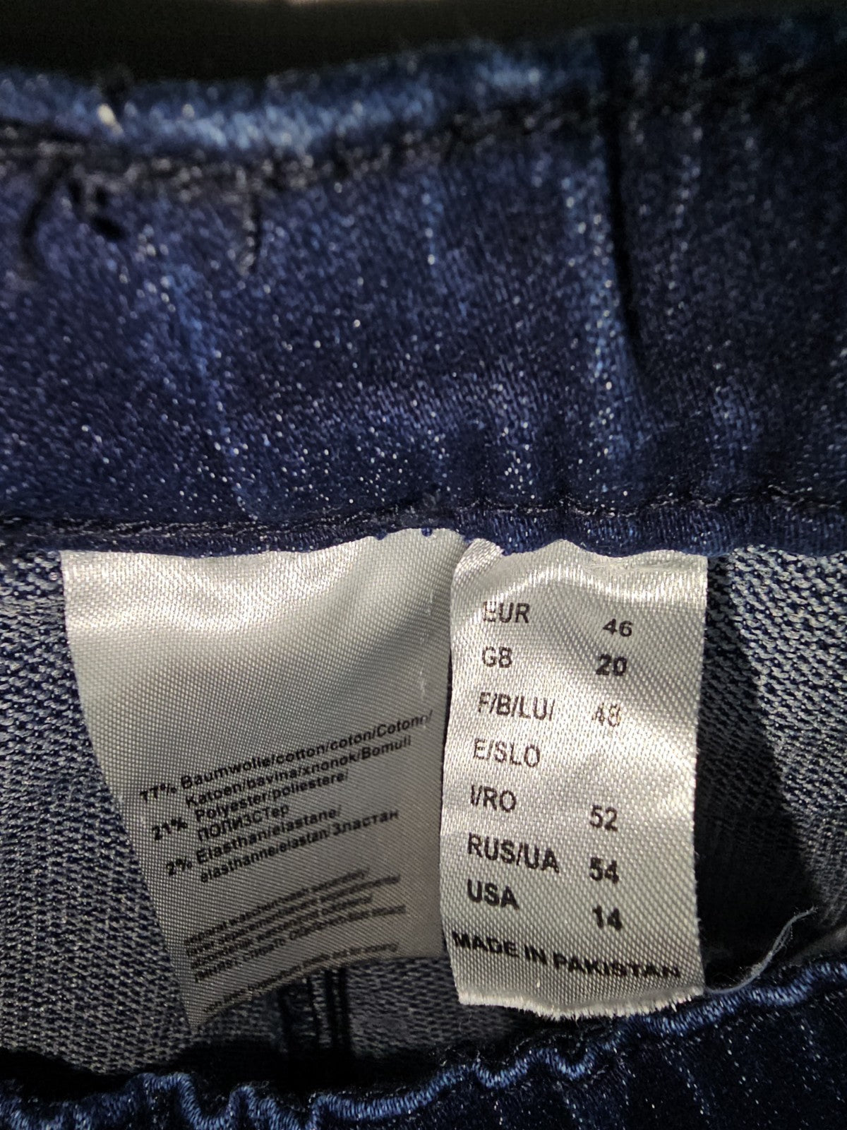 EK11169 Damen Hose von AproductZ, blau,  Gr.462