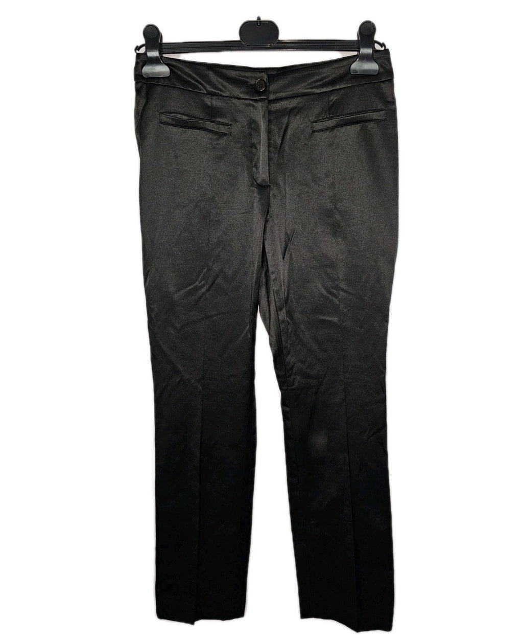 EK8090 Damen Hose von Heine, schwarz - glänzend, Gr.18(46)0
