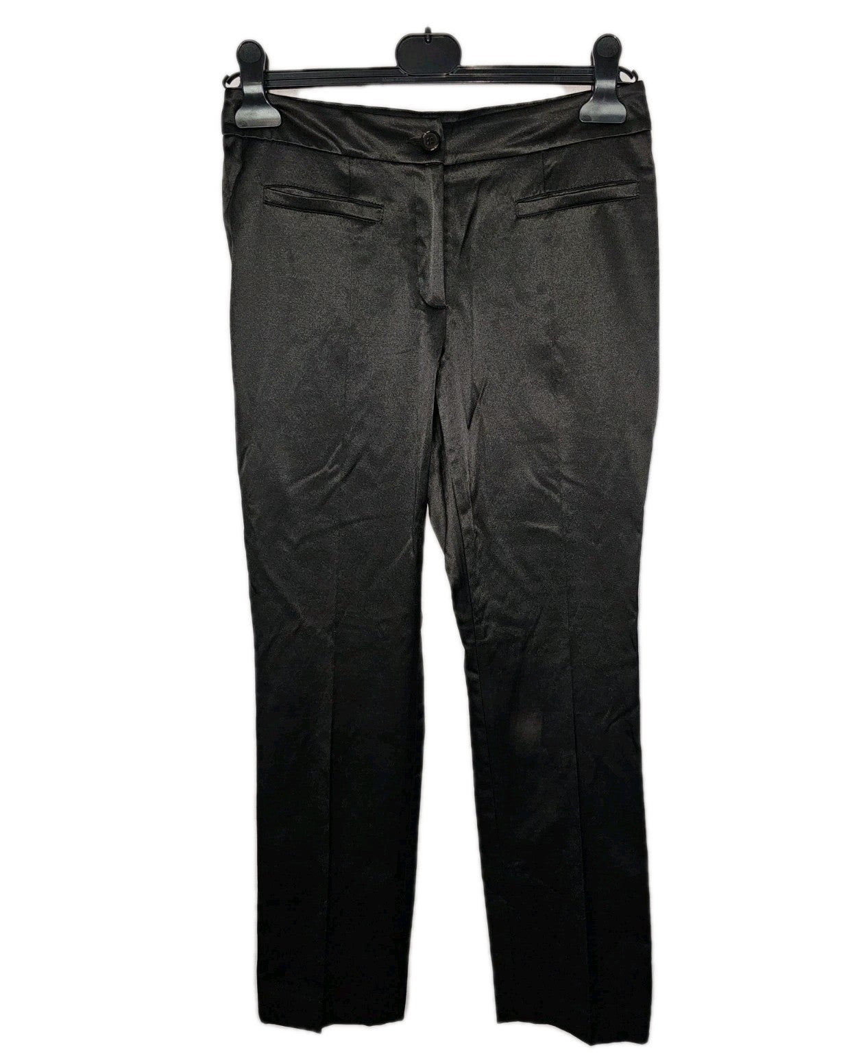 EK8090 Damen Hose von Heine, schwarz - glänzend, Gr.18(46)0