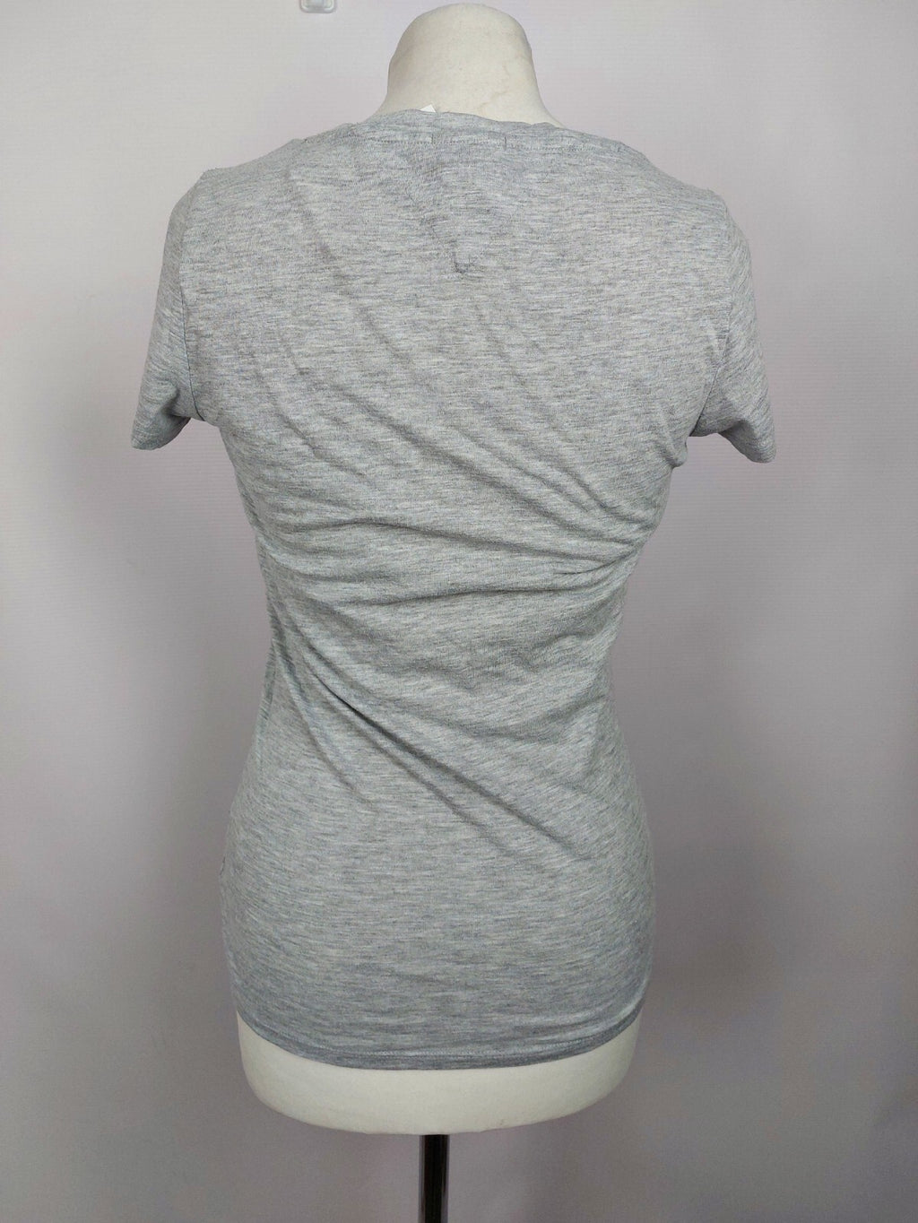 EK1269 Damen T-Shirt von Hilfiger, grau, gr. S4