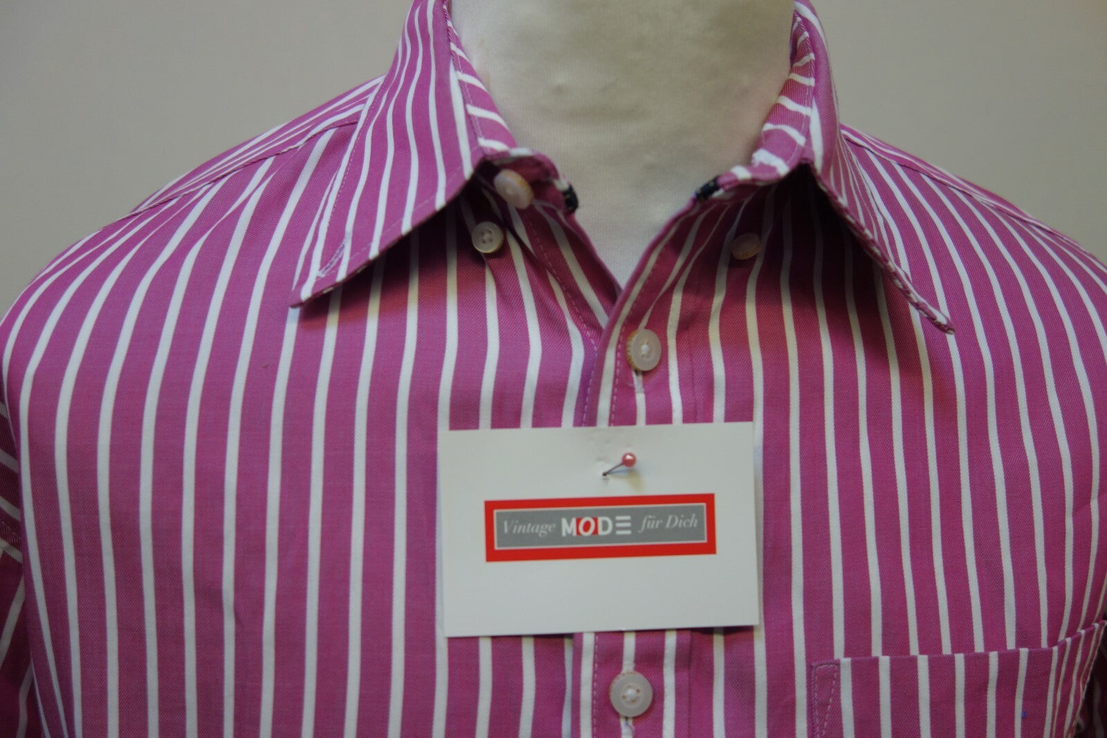 EK1408 Herren Hemd von Marks&Spencer, Gr.XL, gestreift1