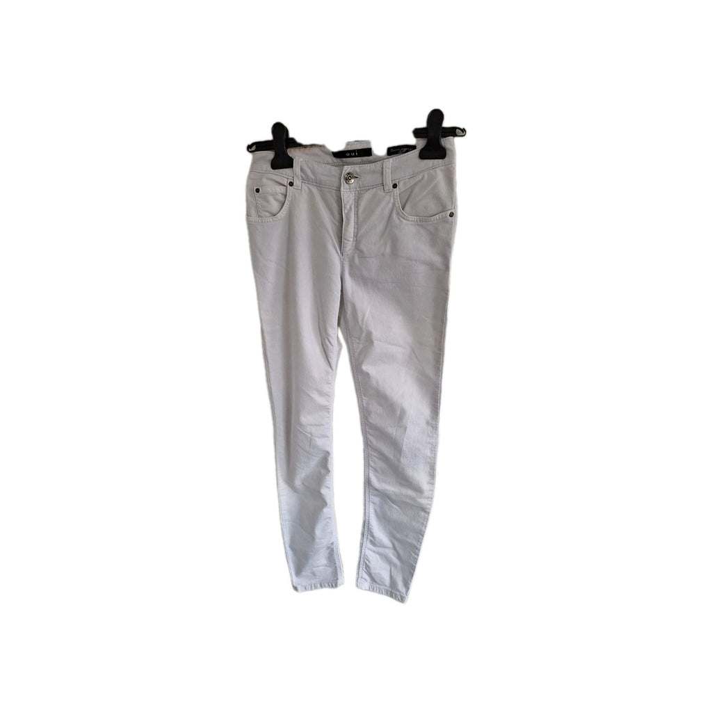 EK8695 Damen Hose von Qui Sienna Jeggings Weiß, Gr.340