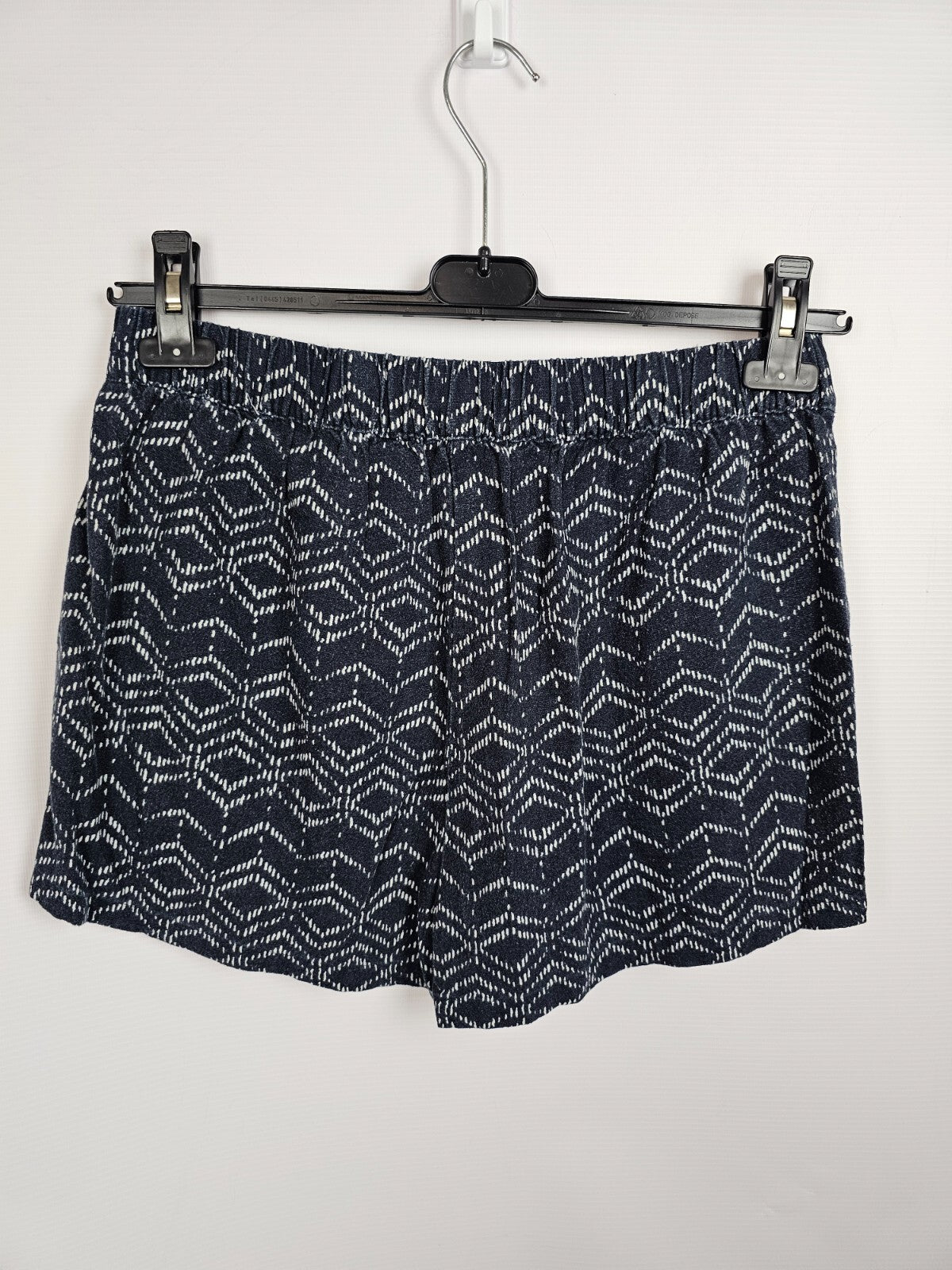 EK5601 Damen Stoff Shorts von Vero Moda, blau/weiß, Gr. M4