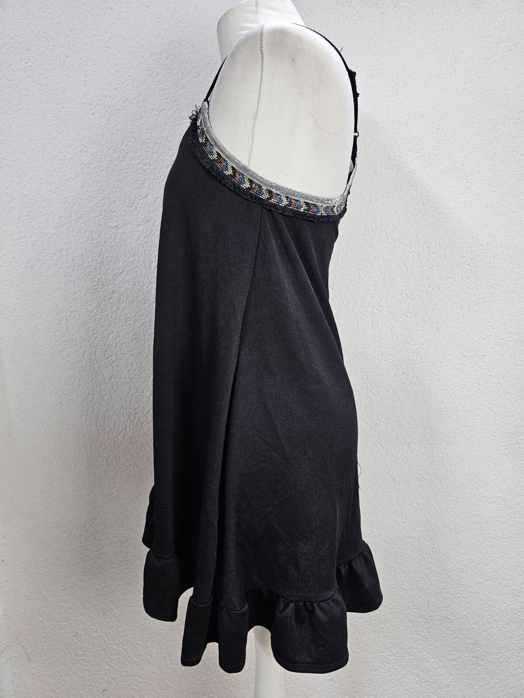 EK5790 Damen Kleid von Gold & Silber, schwarz, Gr.M2