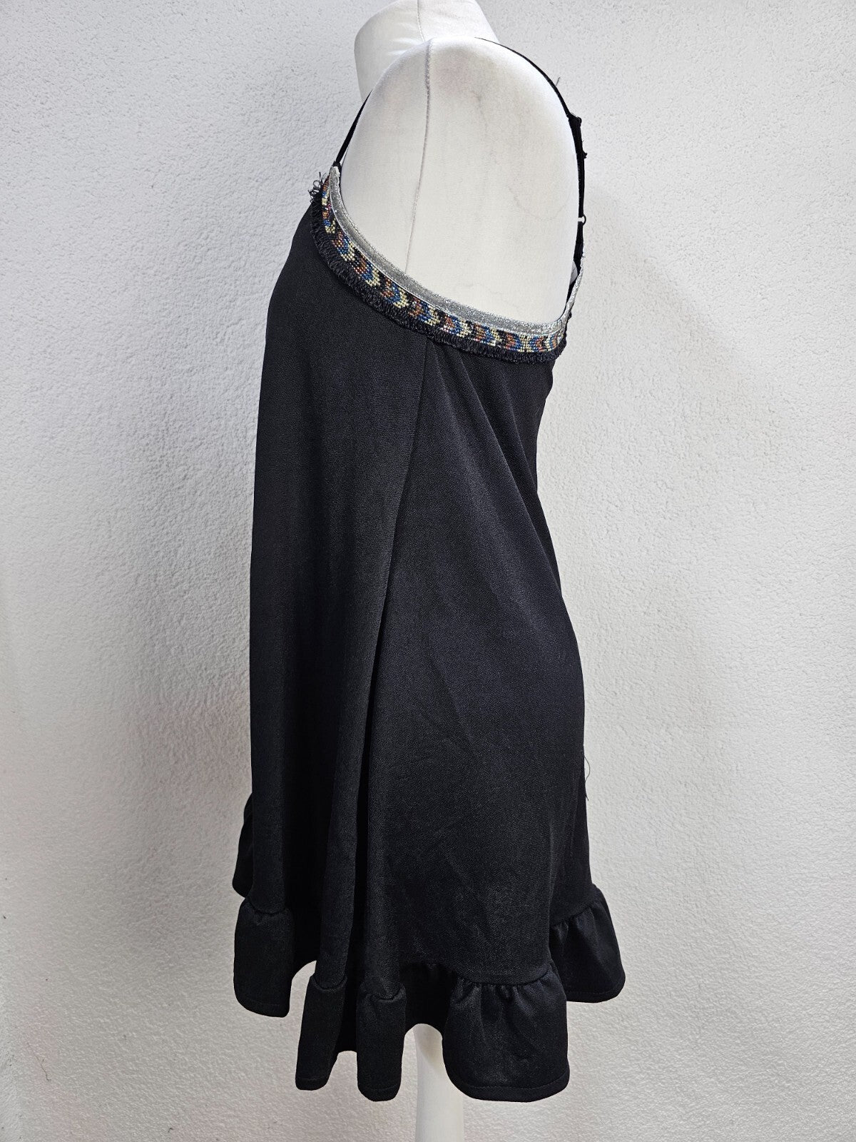 EK5790 Damen Kleid von Gold & Silber, schwarz, Gr.M2