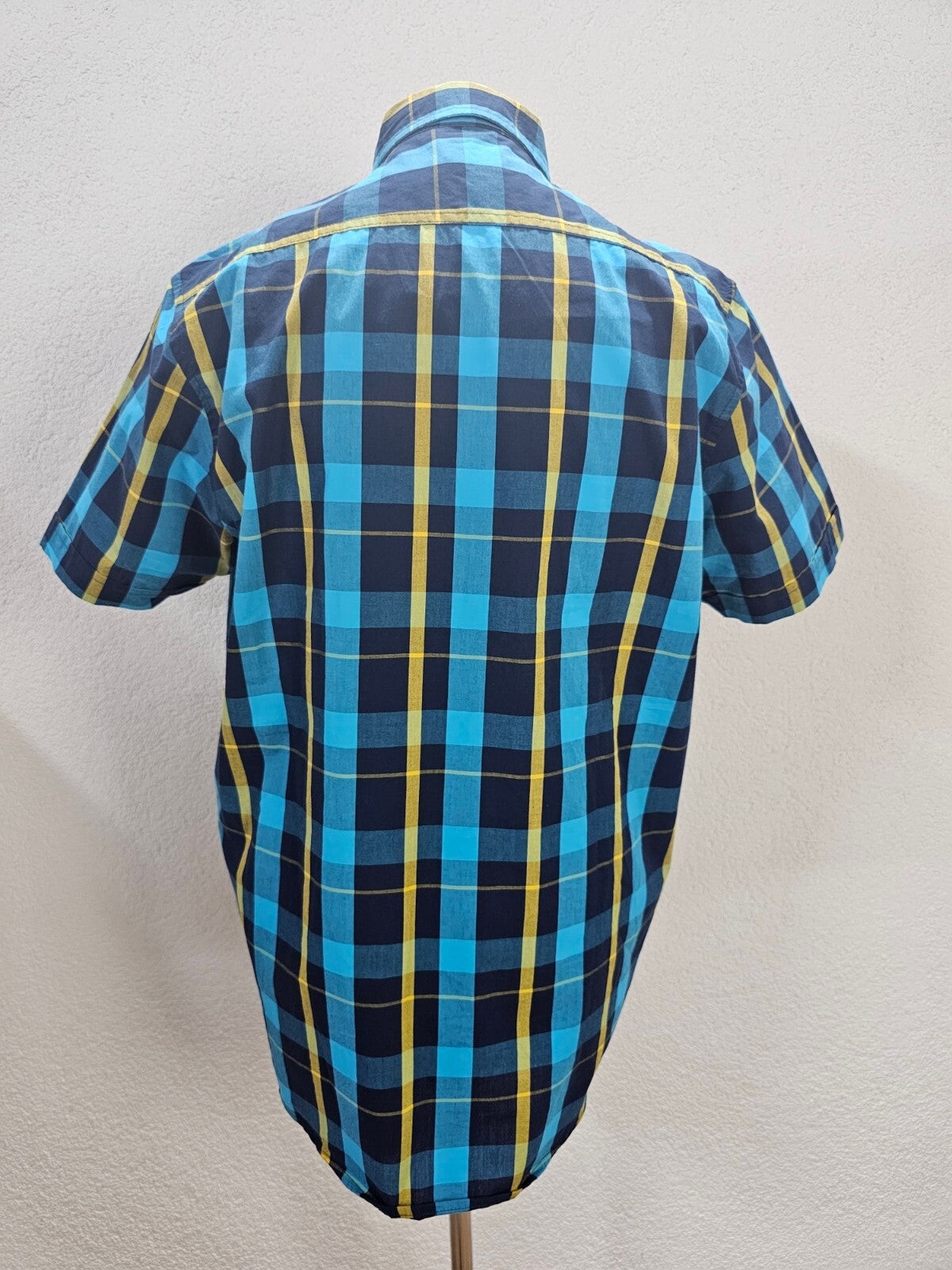EK6023 Herren Hemd von Watsons, blau-gelb, Gr.L (41/42)4