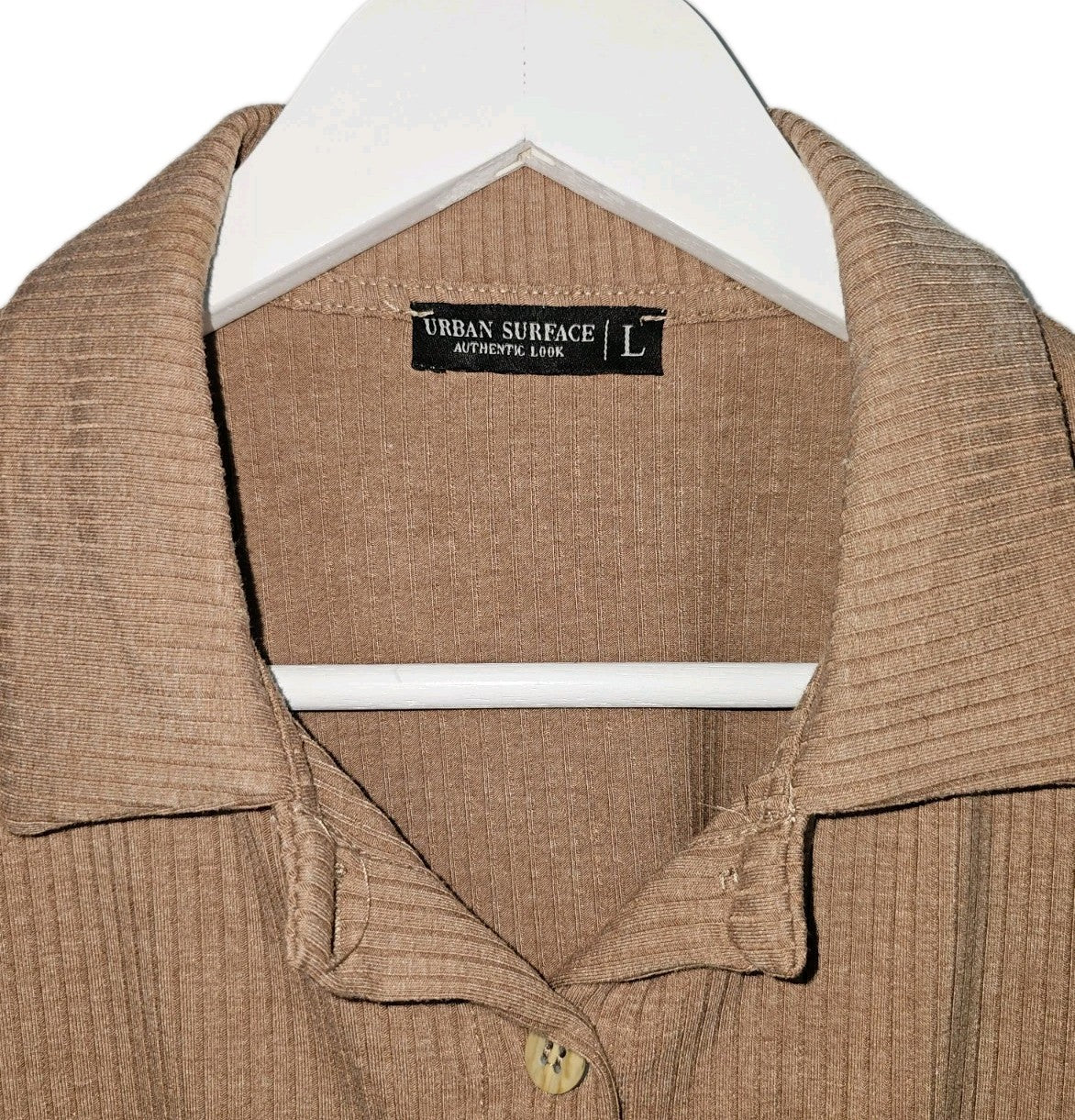 EK8010 Damen Langarmshirt von Urban Surface, braun, Gr.L1