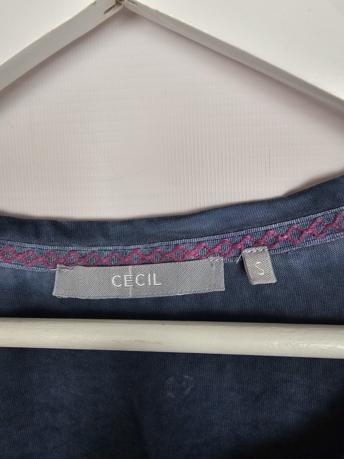 EK10177 Damen T-shirt von Cecil, Blau, Gr. S1