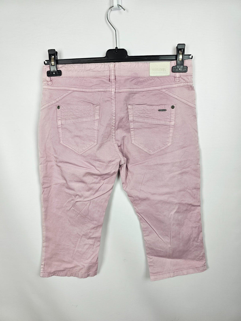 EK1860 Damen 3/4 Hose von Sublevel, lila, Gr.S5