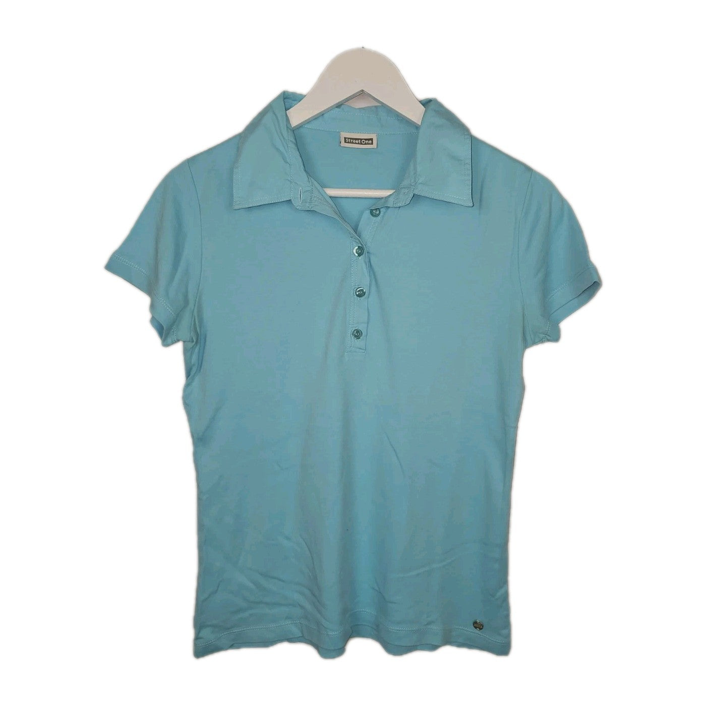 EK11085 Damen T-Shirt von Street One, Blau, Gr. 400