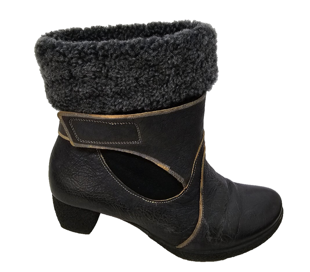 ES721 Damen Stiefel von Think!, Schwarz, Gr.393