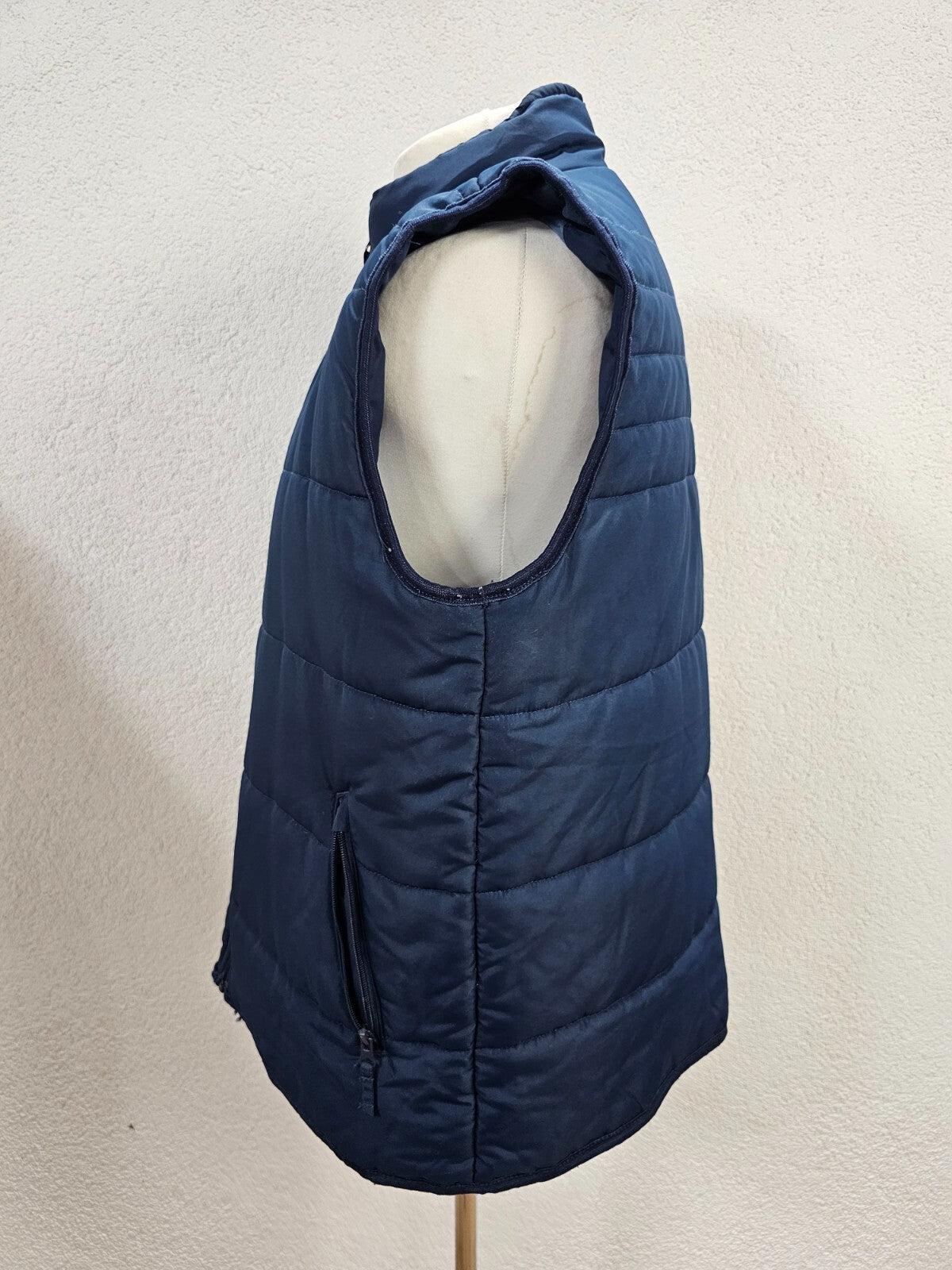 EK5849 Herren Weste von Identic Man, blau, Gr. L3