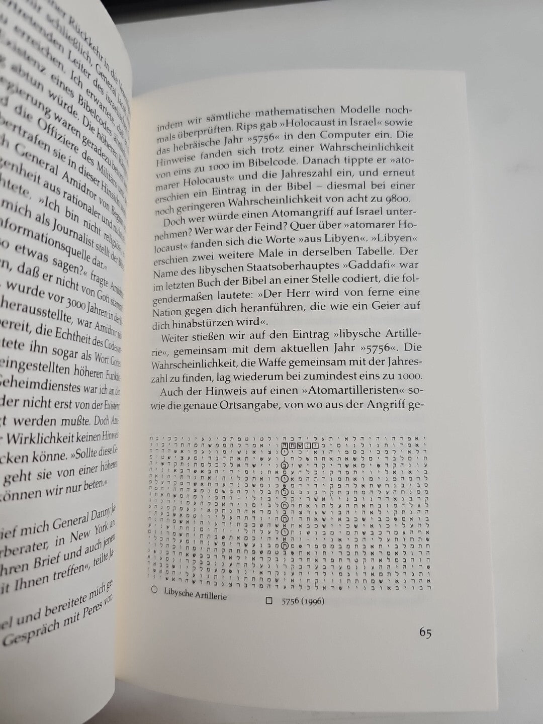 EB1628 Der Bibel- Code von Michael Drosnin | Buch | Zustand gut2