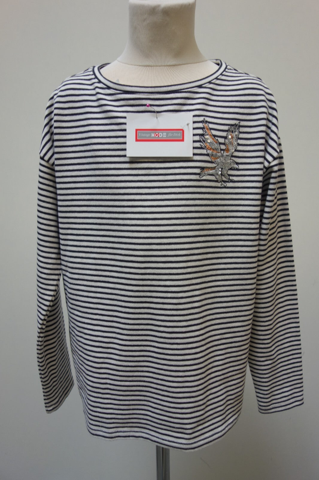 EK0558 Mädchen Pullover von s.Oliver, gestreift, Gr. 1520