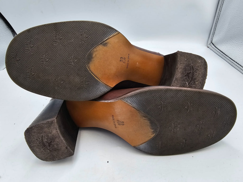 ES0383 Damen Stiefeletten von Pikolinos, braun, Gr. 3910
