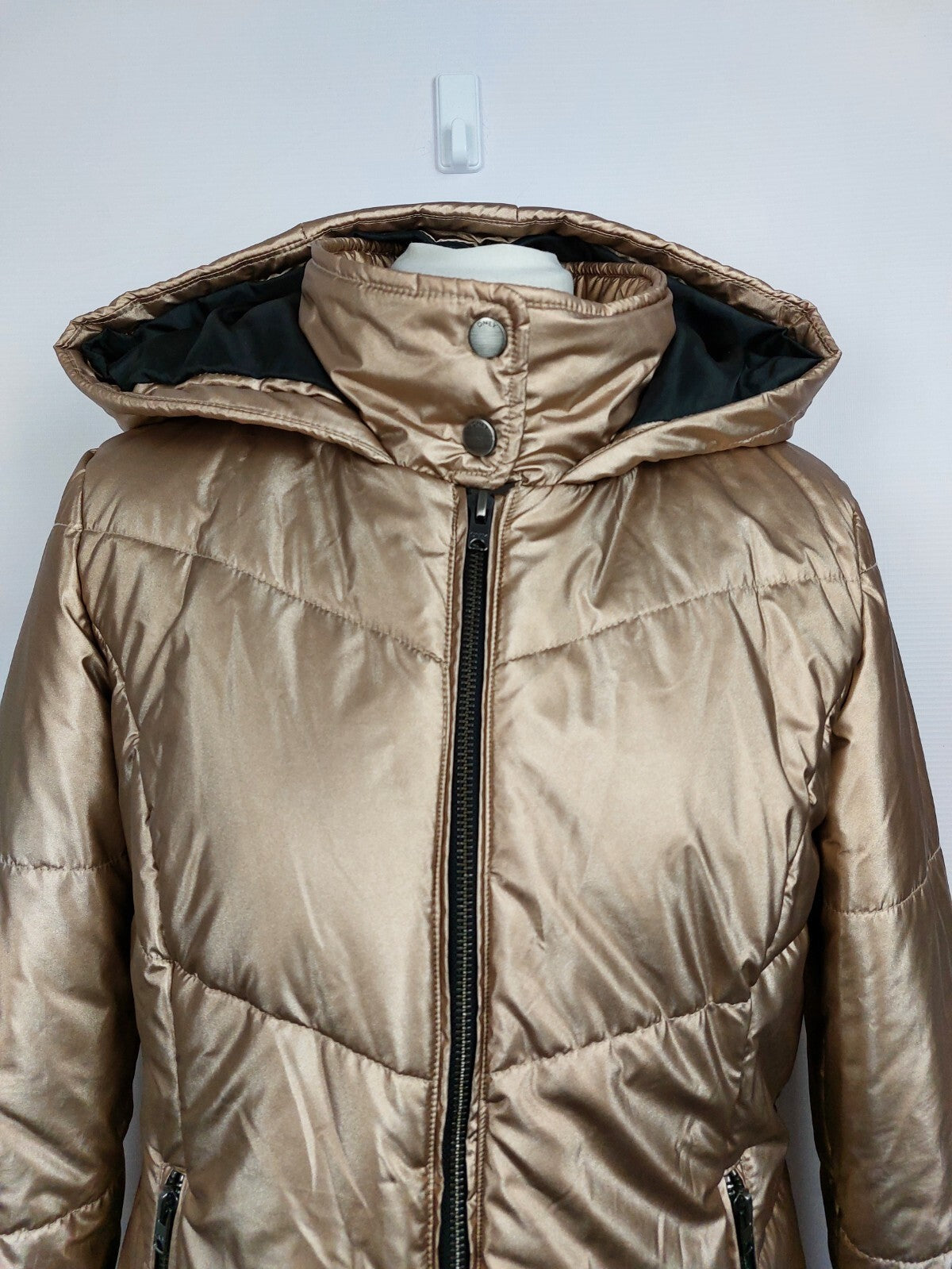 EK4053 Damen Winterjacke von Only, rosegold, Gr.M1