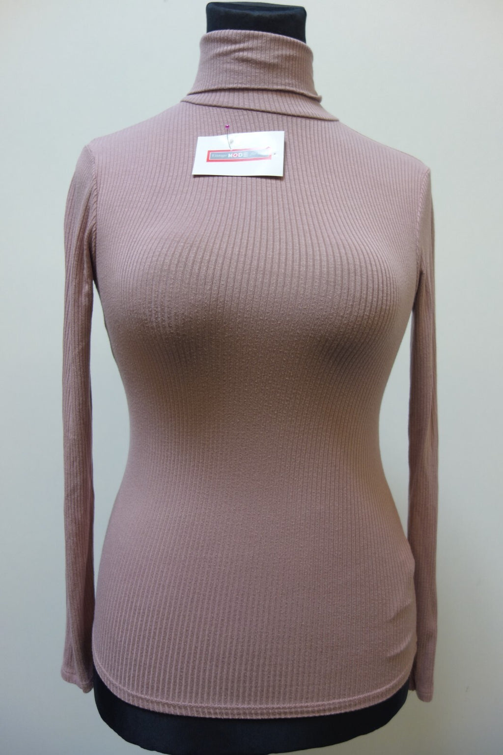 EK3531 Damen Langarmshirt von Amisu, altrosa, gr. S0
