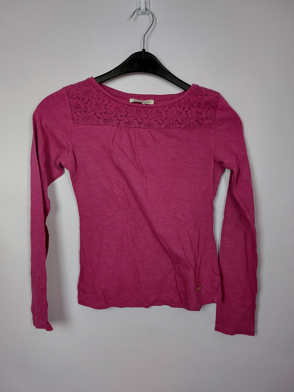 EK4319 Mädchen Langarmshirt von Hampton Republic, fuchsia, Gr. 146/1520
