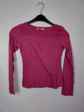 EK4319 Mädchen Langarmshirt von Hampton Republic, fuchsia, Gr. 146/1520