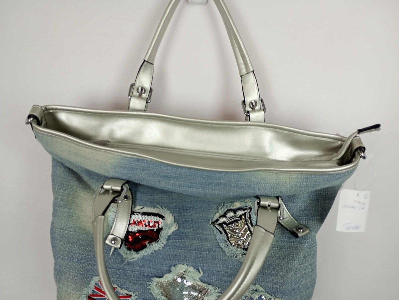 EK5313 Damen Tasche von Lookit, blau/silber4