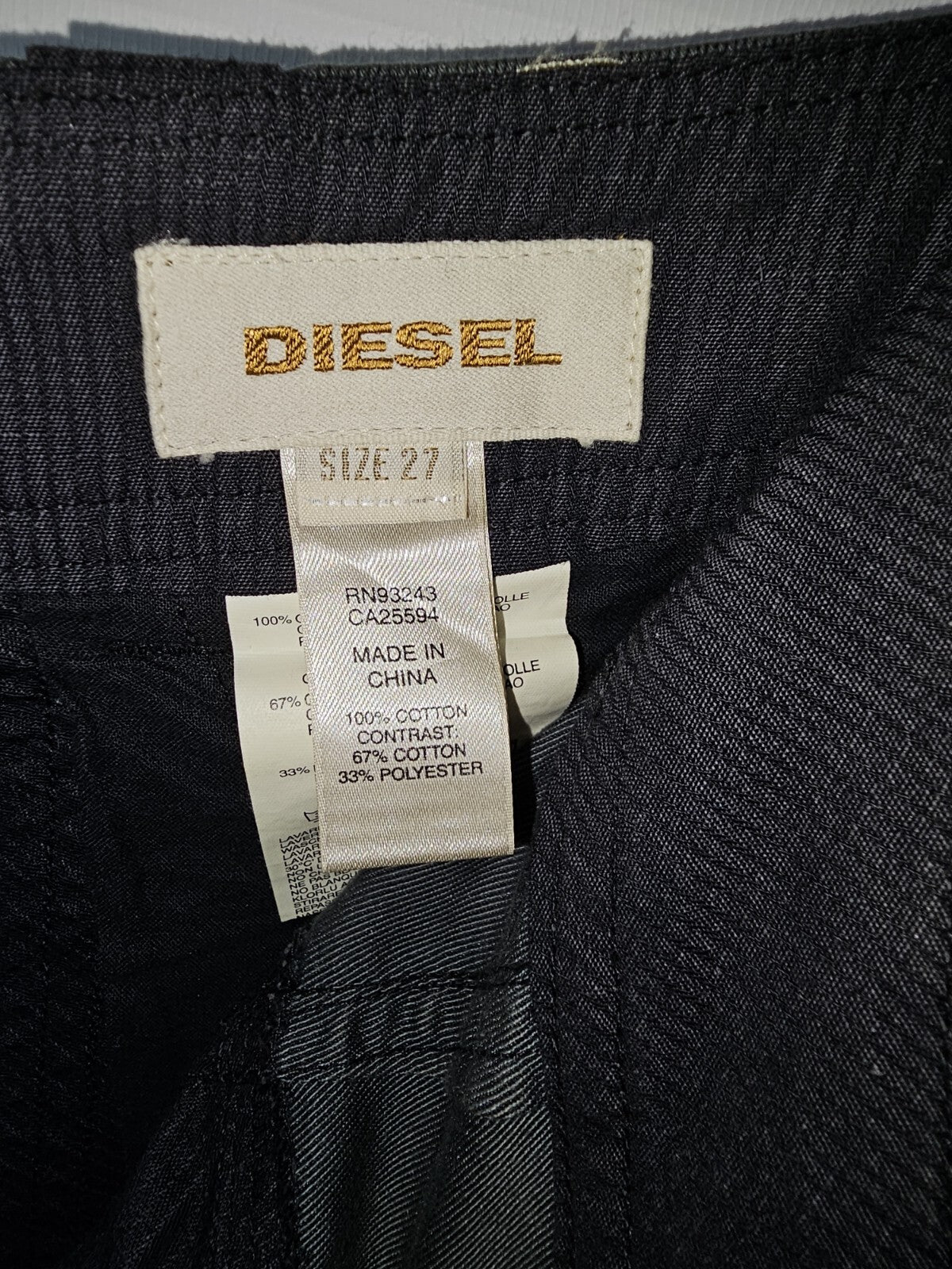 EK6786 Damen Rock von Diesel, grau, Gr.273