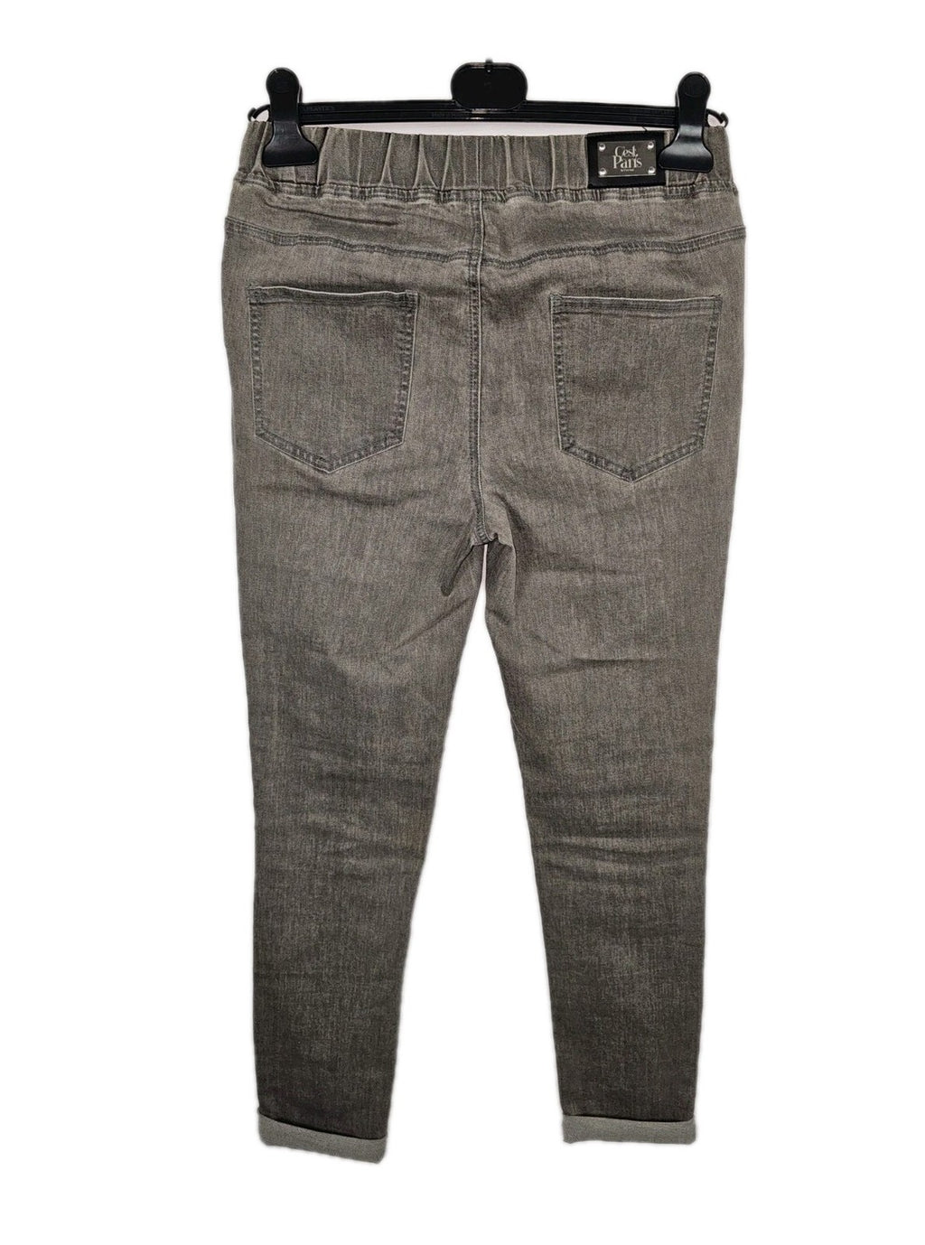 EK9930 Damen Jeans von Cest Paris, grau, Gr.363