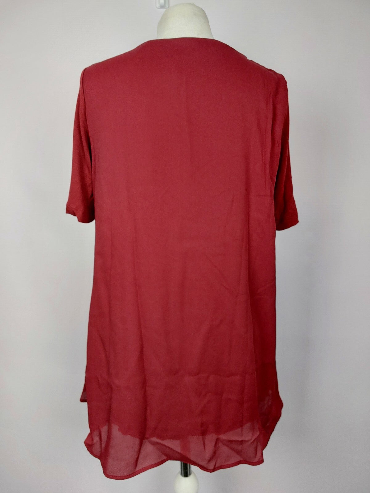 EK4217 Damen Blusenshirt von Sheego, Rubinrot, Gr. 405