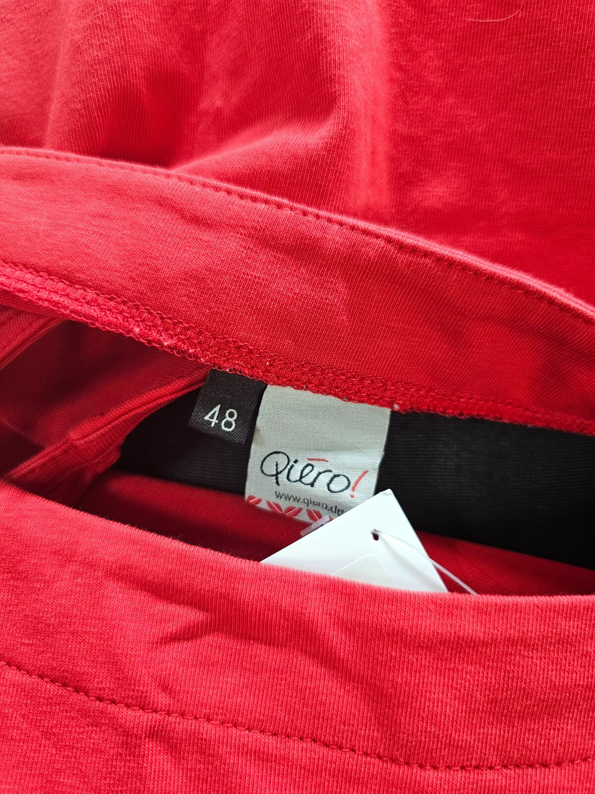 EK5489 Damen Shirt von Qiero, rot, Gr. 484