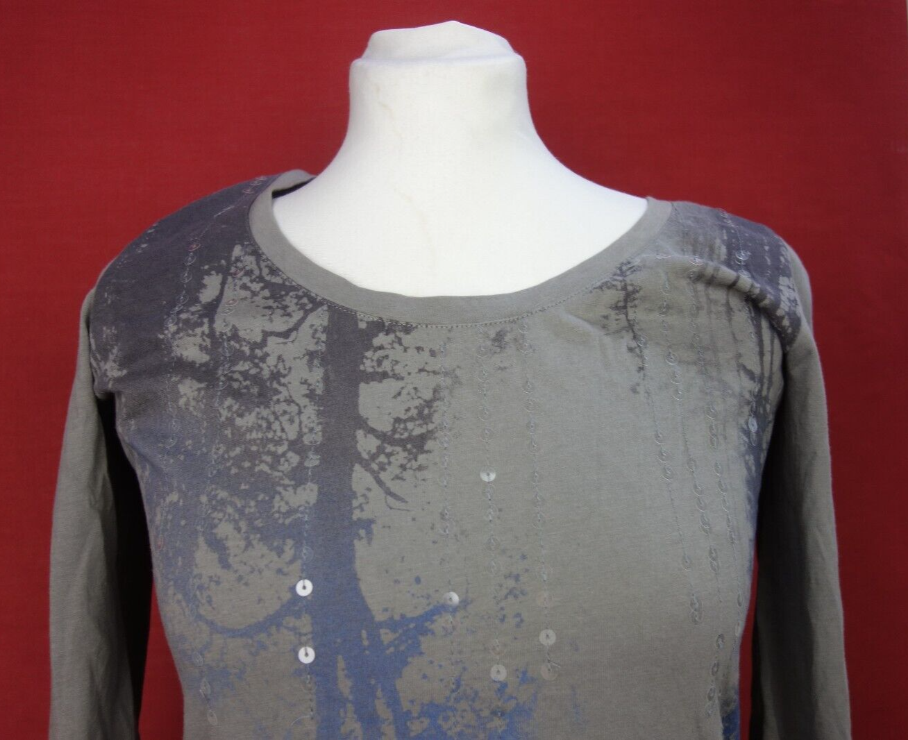 EK3925 Graues Langarmshirt von ESprit in M1