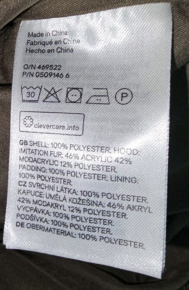 EK9592 Damen Jacke von H&M, Olivengrün, Gr. 363