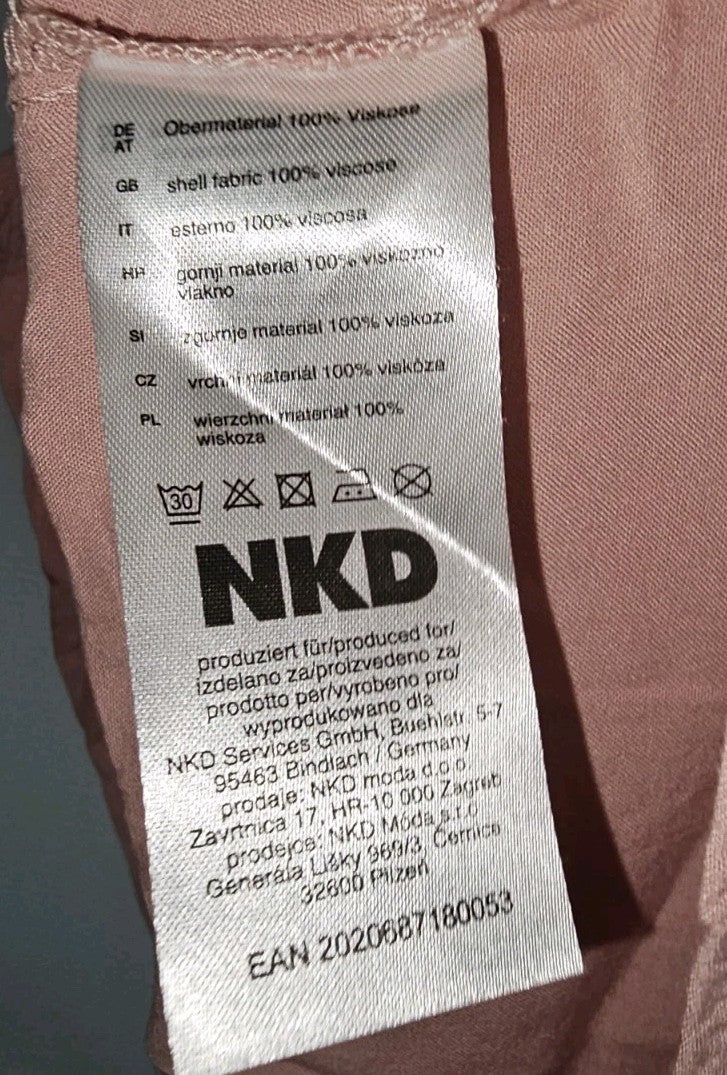 EK9981 Damen Bluse von NKD, rosa, Gr.L (Größentabelle)3