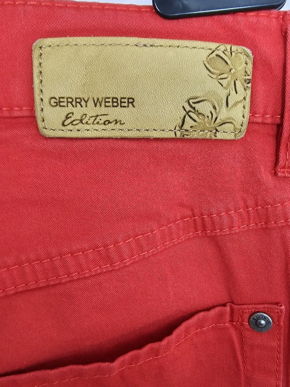 EK9307 Damen Hose Gerry Weber Gr.M Rot3