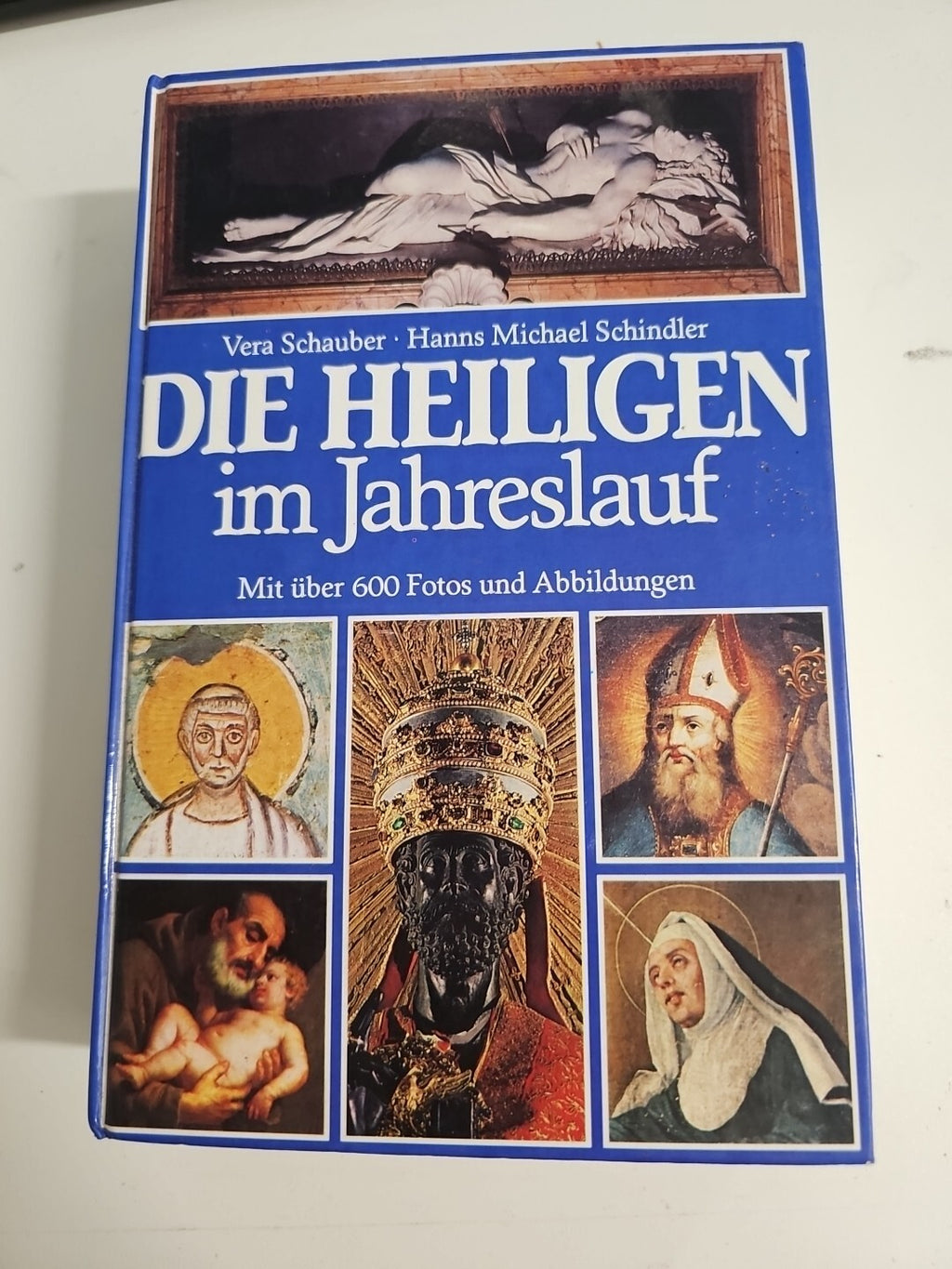 EB494 Buch von Hanns Michael Schindler Die Heiligen im Jahreslauf0