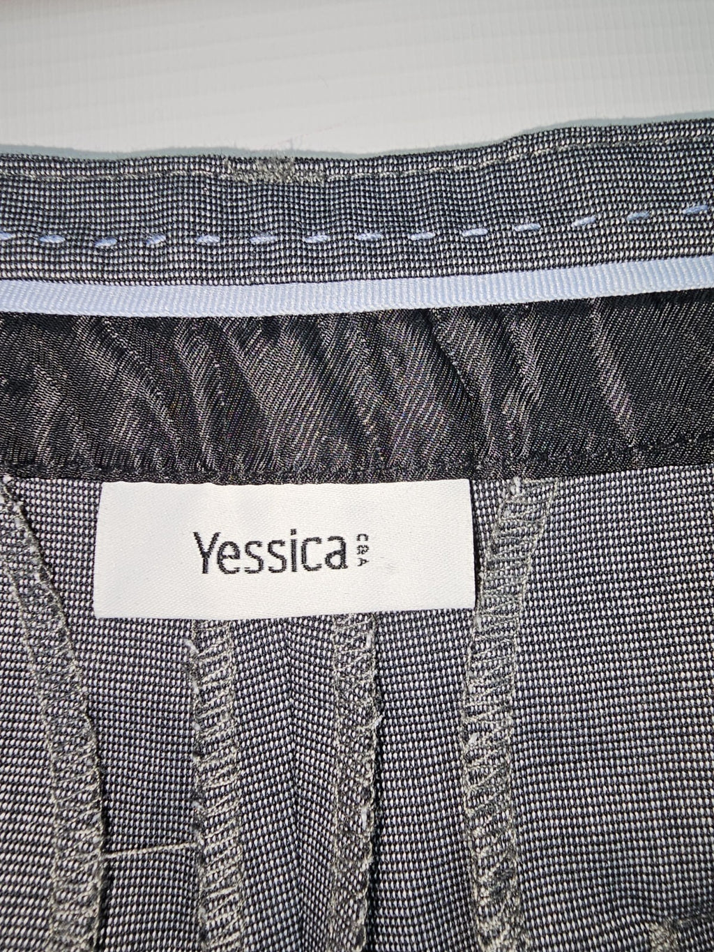 EK6839 Damen Stoffhose von C&A, Grau, Gr.421