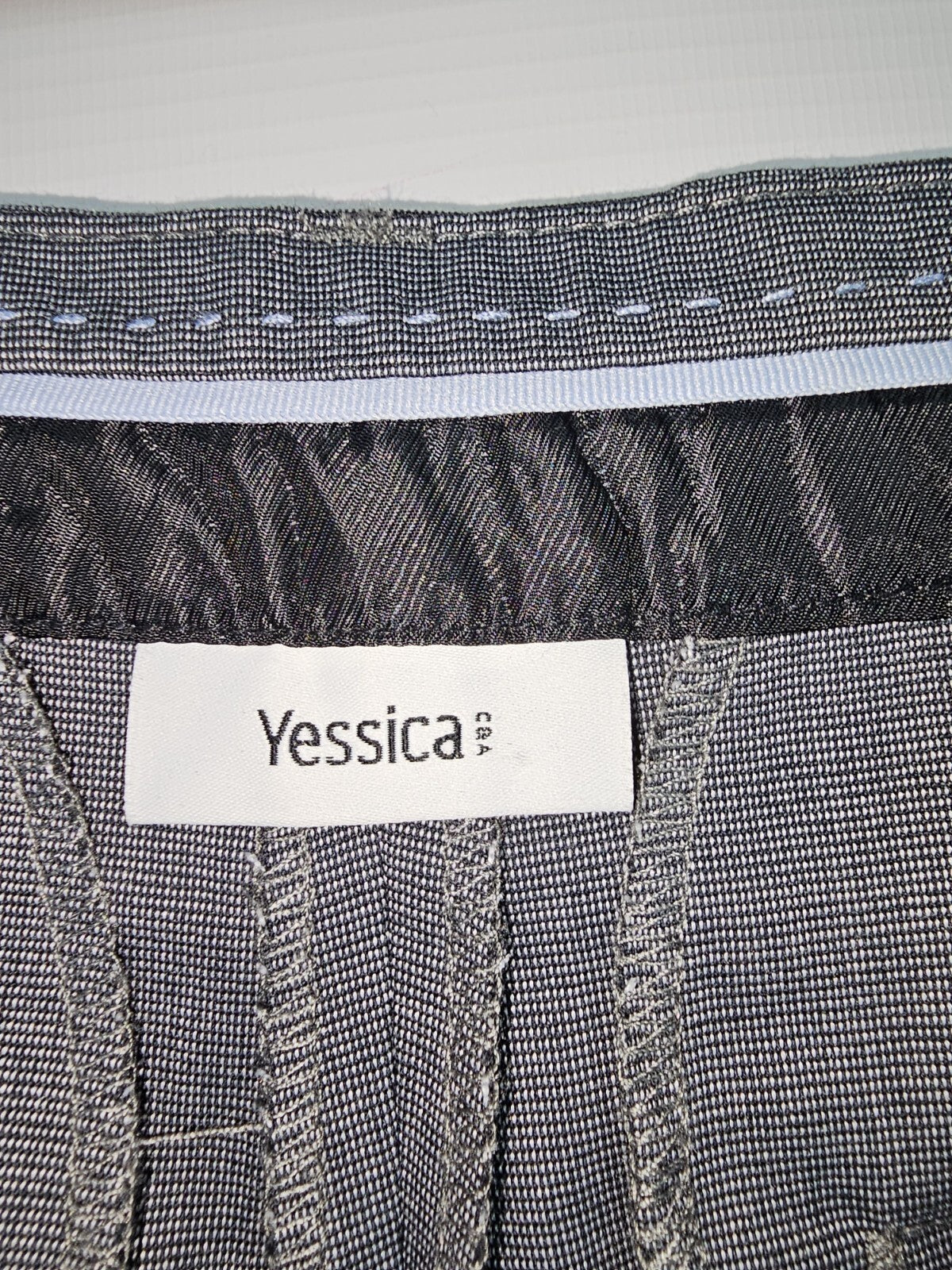 EK6839 Damen Stoffhose von C&A, Grau, Gr.421