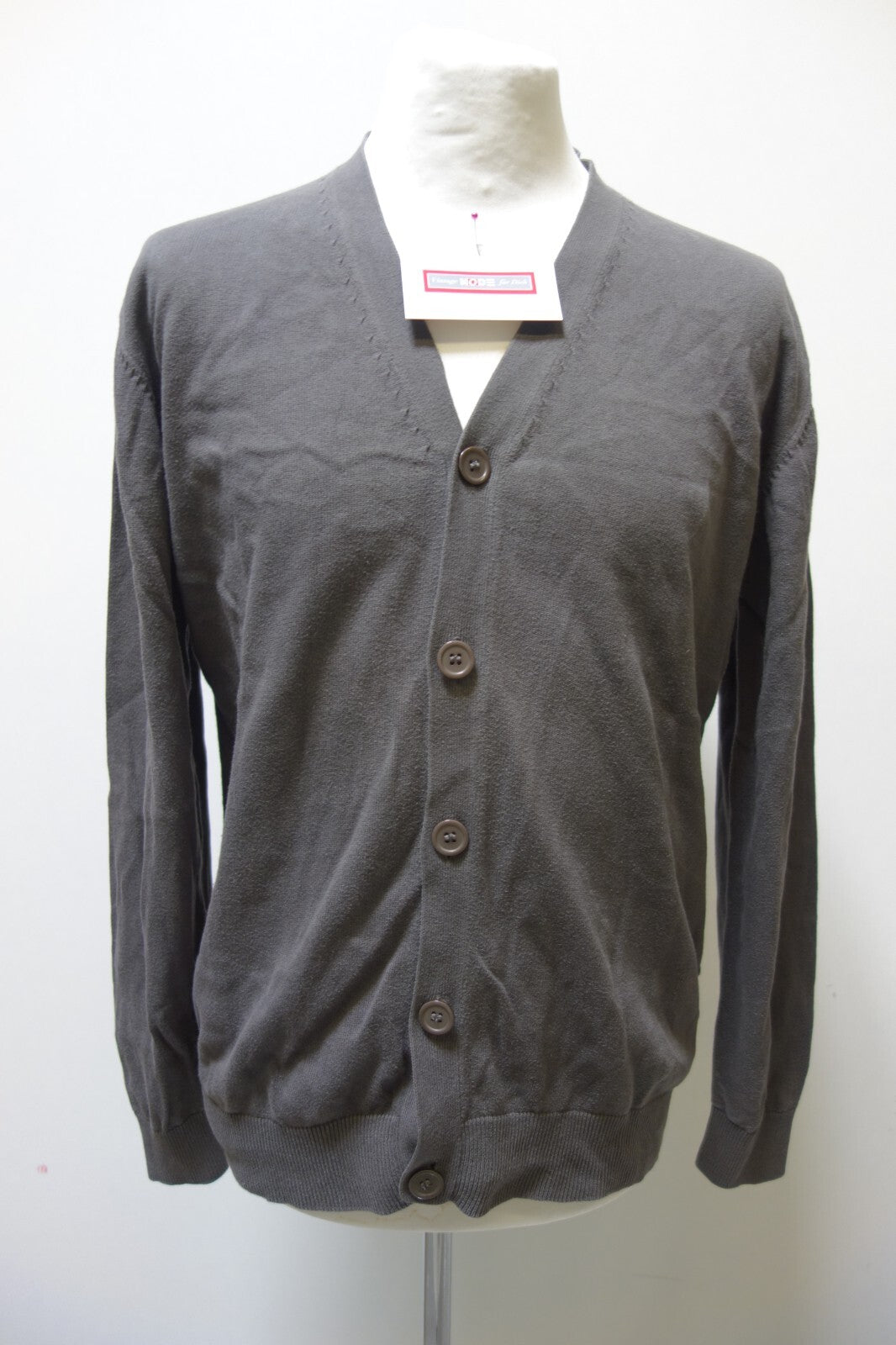 EK1830 Herren Strickjacke von Mac, grau, Gr. L0