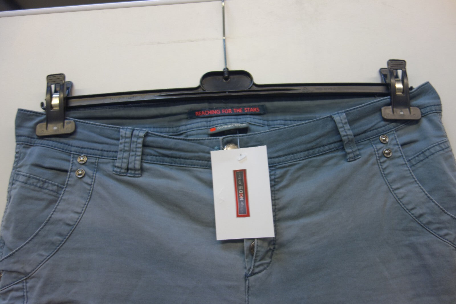 EK1842 Damen Hose von Street One, grau, Gr. 381