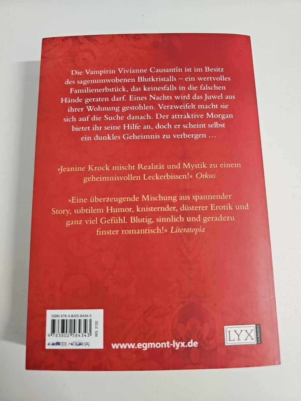 EB107 Der Blutkristall: Roman von Krock, Jeanine 1