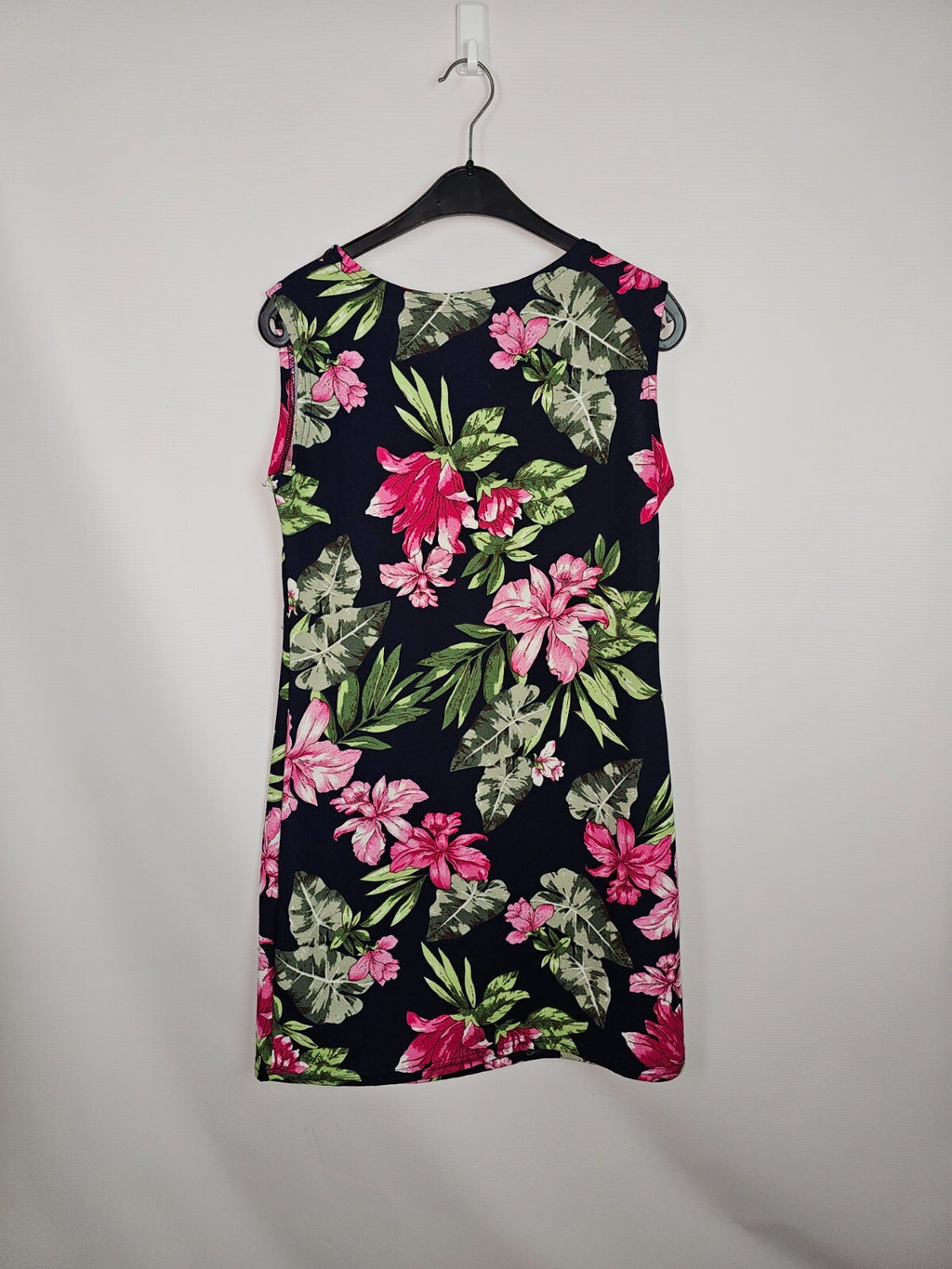 EK6457 Damen Kleid von Only Fashion, schwarz mit Blumen, Gr.XL2