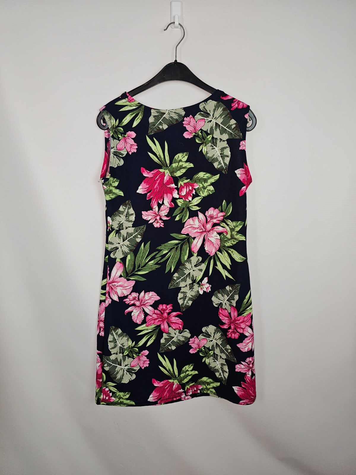 EK6457 Damen Kleid von Only Fashion, schwarz mit Blumen, Gr.XL2