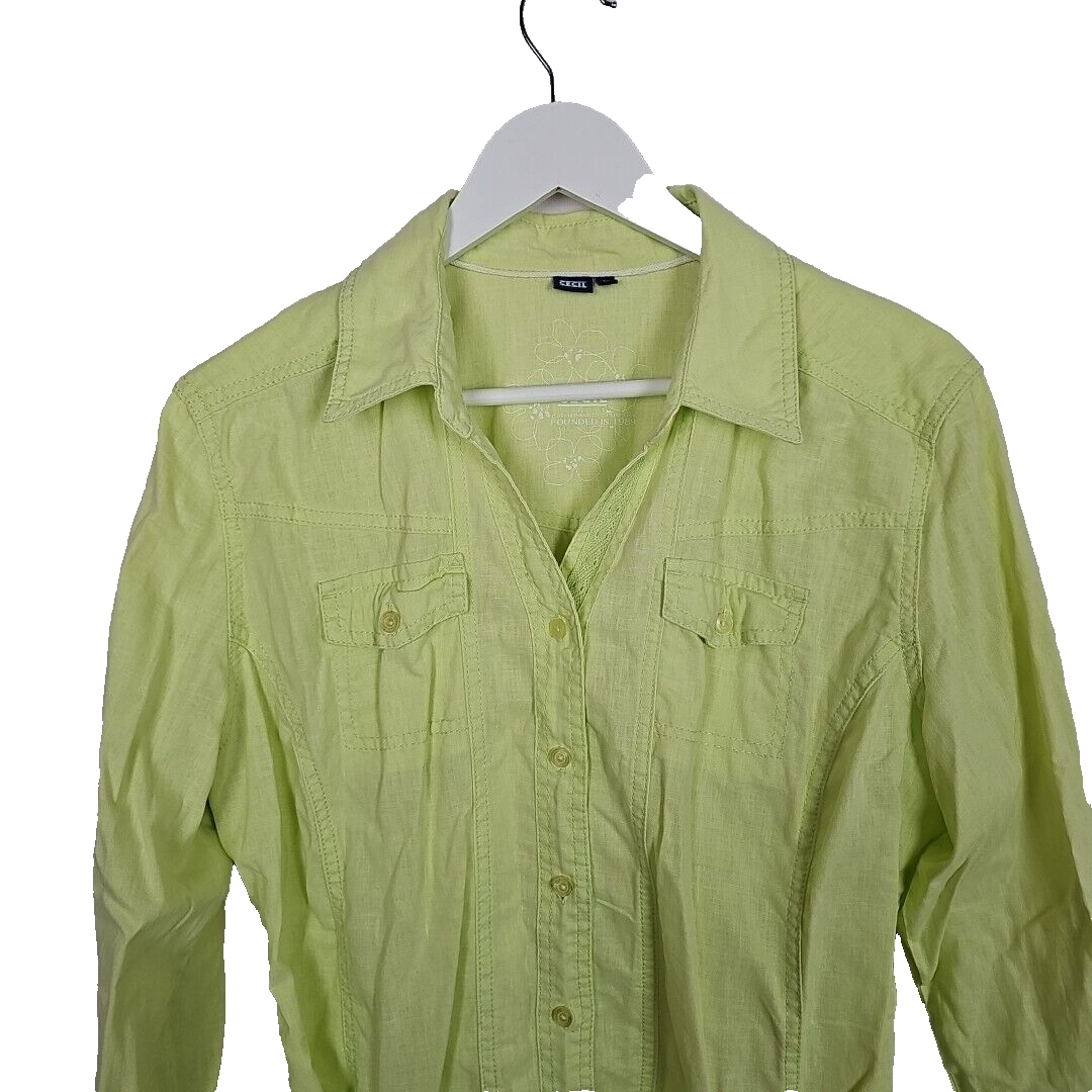 EK6655 Damen Bluse von Cecil, Hellgrün, Gr.L1